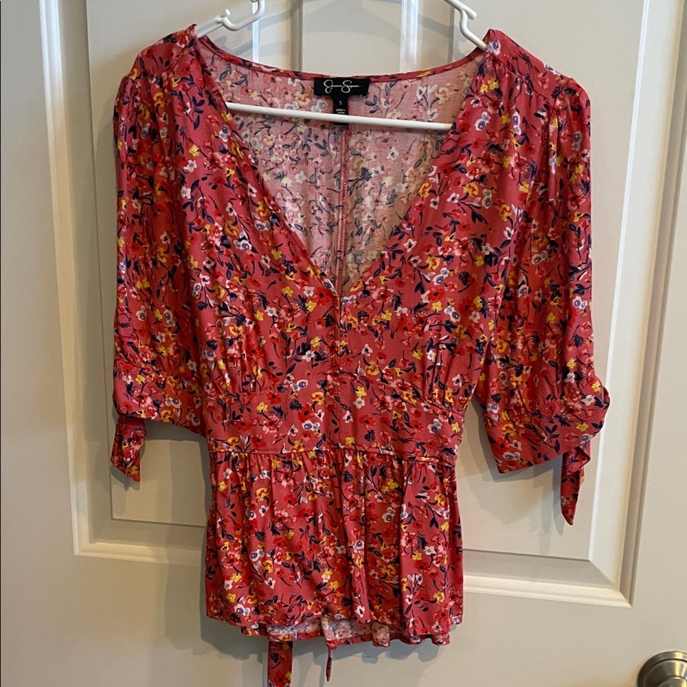 Jessica Simpson Floral Blouse